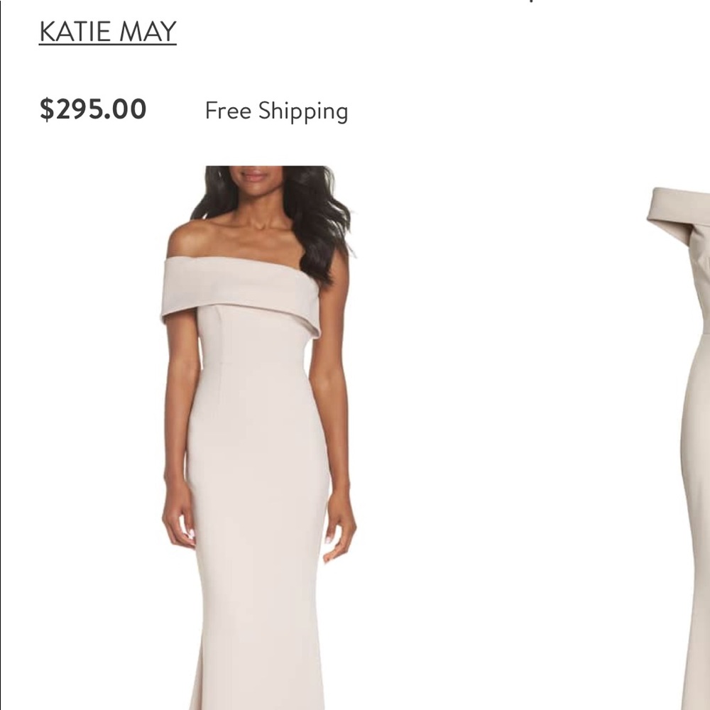 Katie may titan bridesmaid dress